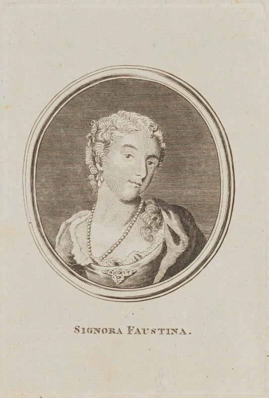 Faustina hasse (née bordoni) npg d14266