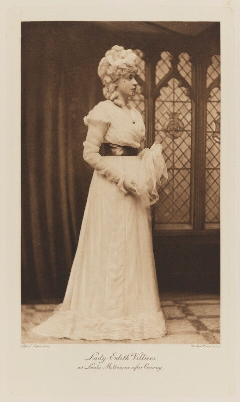 Edith (née villiers), countess mount edgcumbe when lady edith villiers as lady melbourne after cosway npg ax41060