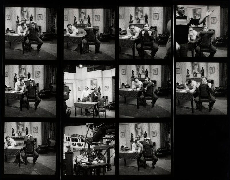 Sid james; tony hancock; the crew of 'hancock' npg x125125