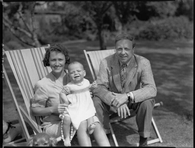 Agnes mary cronin (née gibson); andrew cronin; archibald joseph ('a.j.') cronin npg x30952