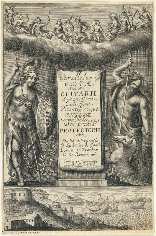 Frontispiece to 'parallelum olivae...' npg d22994