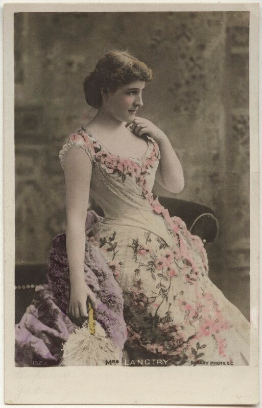 Lillie langtry as lena despard in 'as in a looking glass' npg x160521