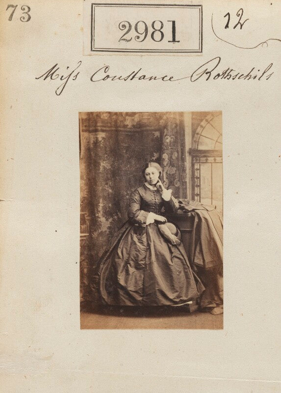 Constance flower (née de rothschild), lady battersea npg ax52379
