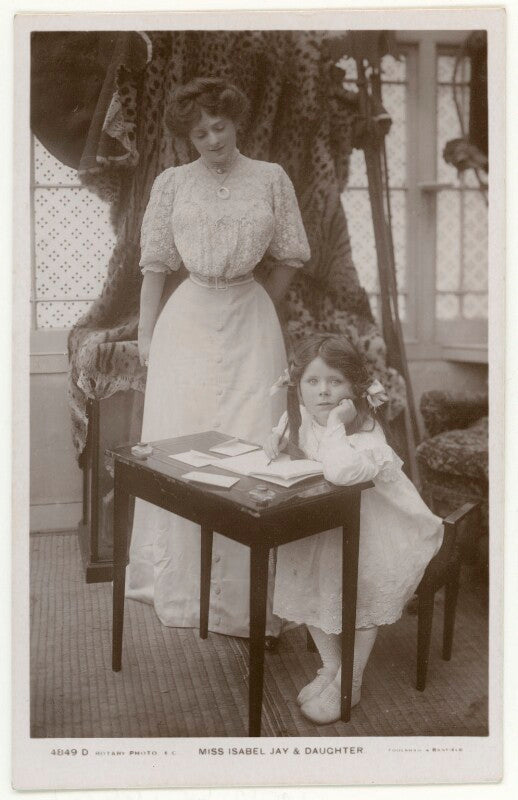 'isabel jay & daughter' (isabel jay; hon. cecilia claribel anderson (née cavendish)) npg x201160