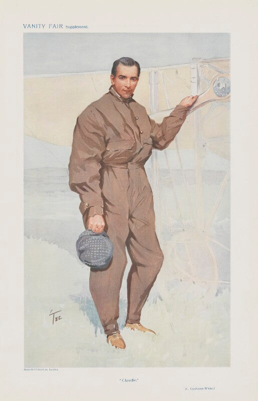 Claude graham white ('men of the day. no. 1278. "claudie."') npg d45608