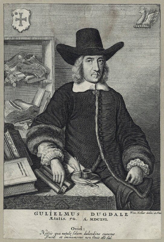 Sir william dugdale npg d29104