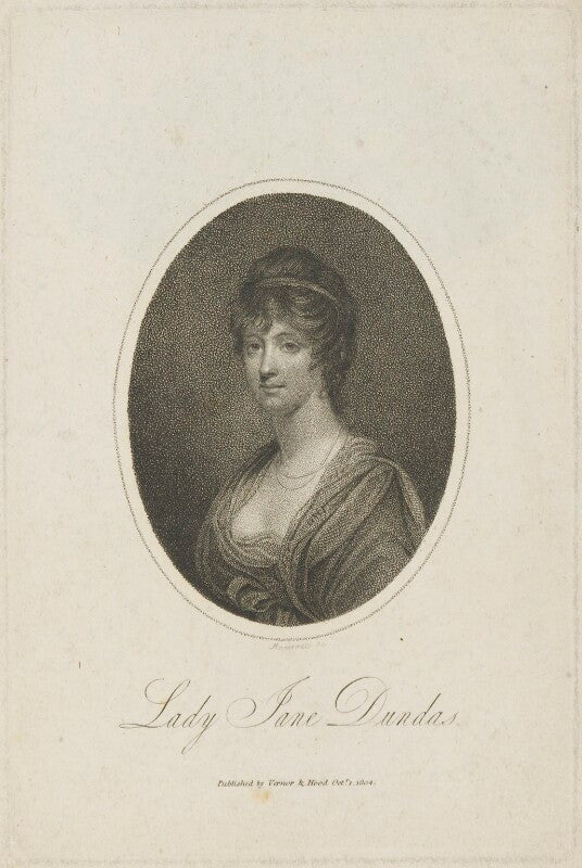 Jane dundas (née hope, later lady wallace), viscountess melville npg d15694