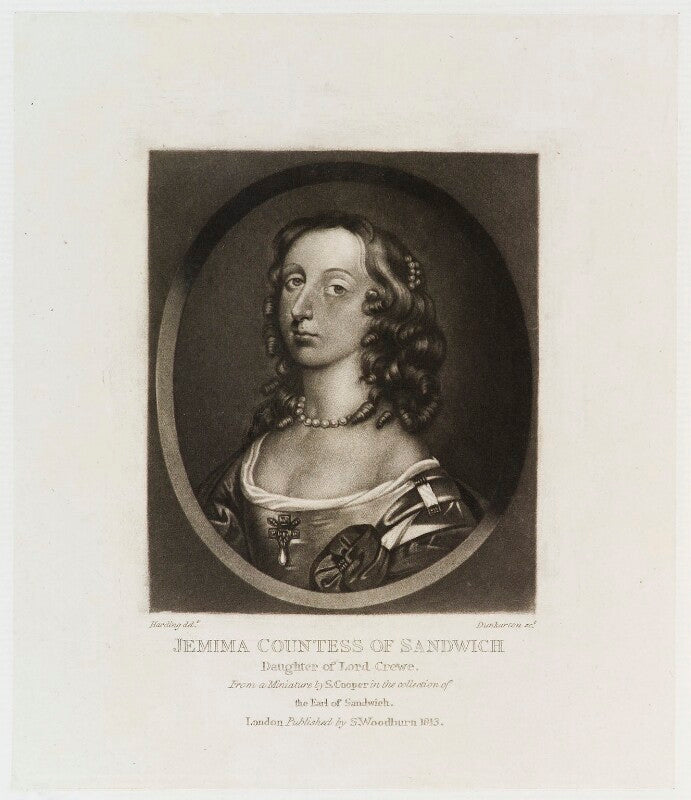 Jemimah montagu (née crew), countess of sandwich npg d20108