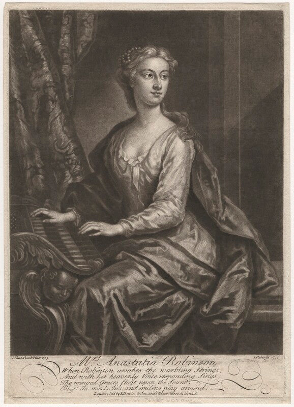 Anastasia mordaunt (née robinson), countess of peterborough npg d3875