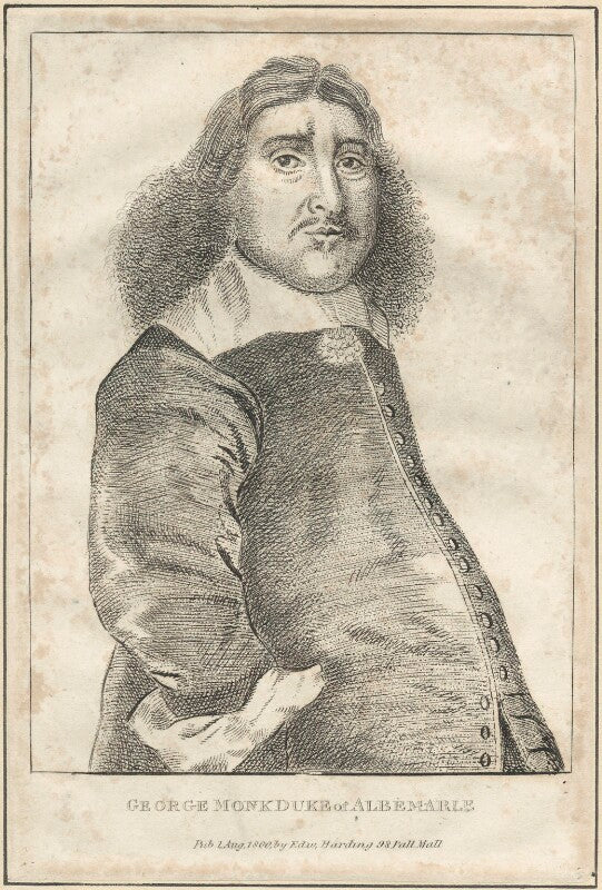 George monck, 1st duke of albemarle npg d29387
