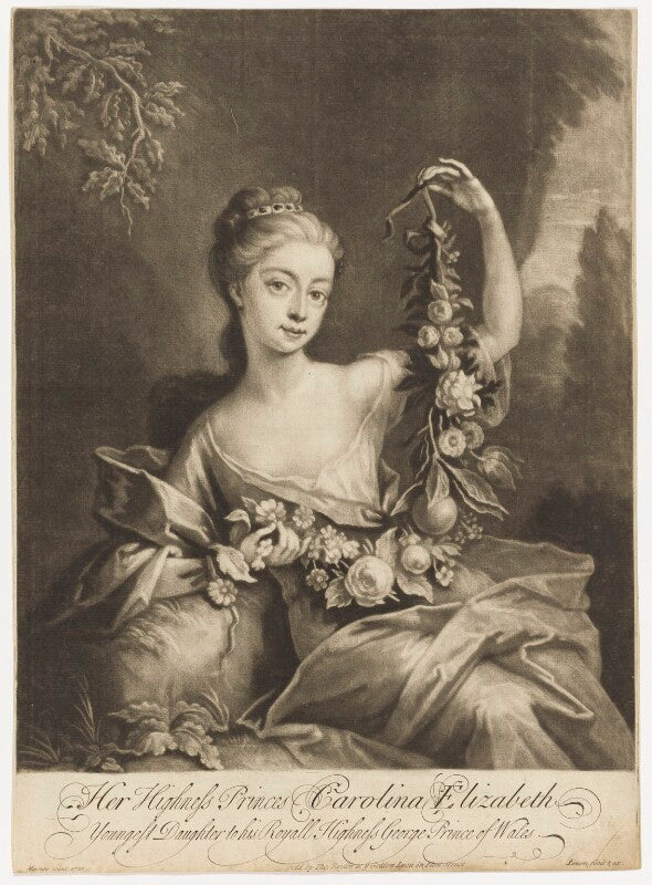 Princess caroline elizabeth npg d7955