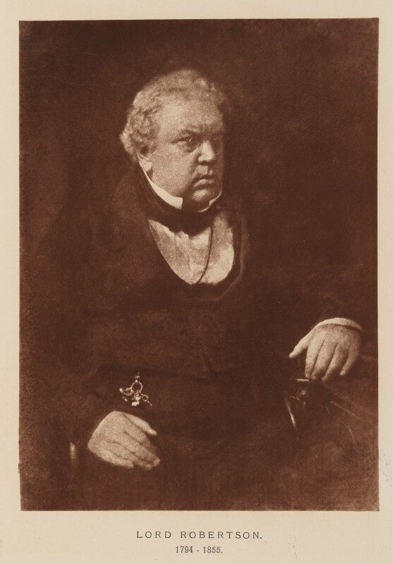 Patrick robertson, lord robertson npg ax29529