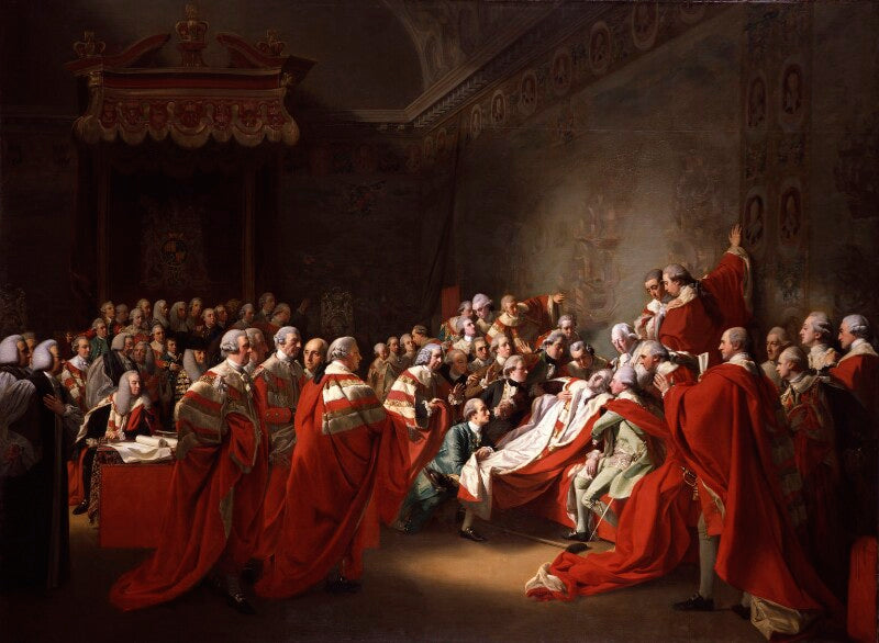 The death of the earl of chatham npg l146