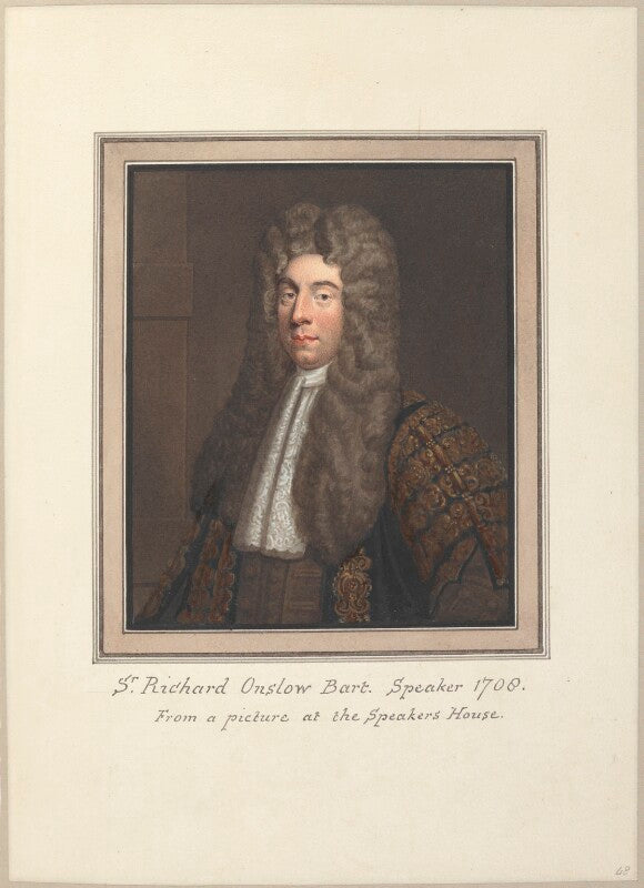 Richard onslow, 1st baron onslow npg d23277