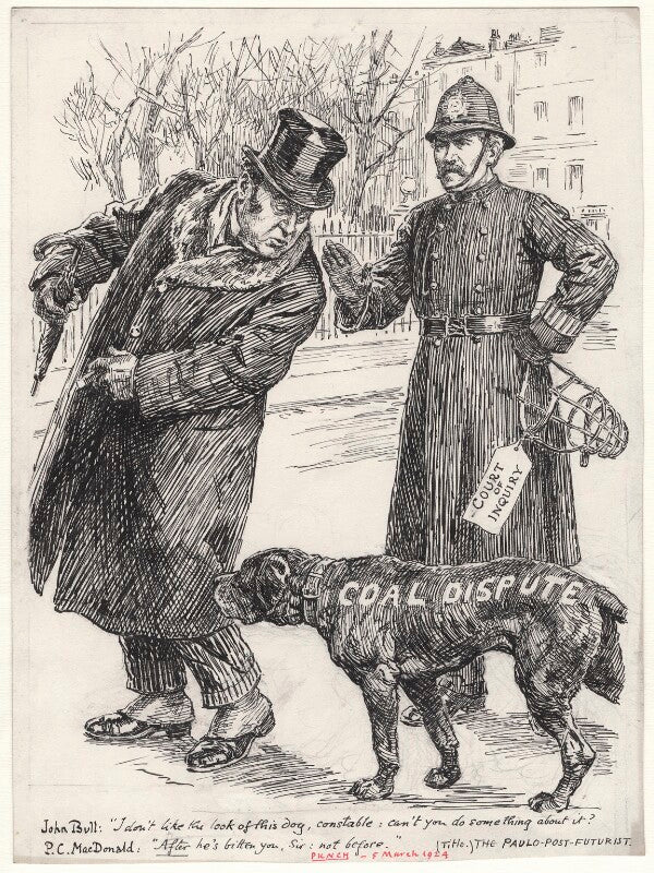 The paulo post futurist (ramsay macdonald) npg d9677