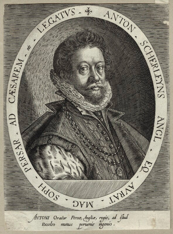 Sir anthony sherley (shirley) npg d26056