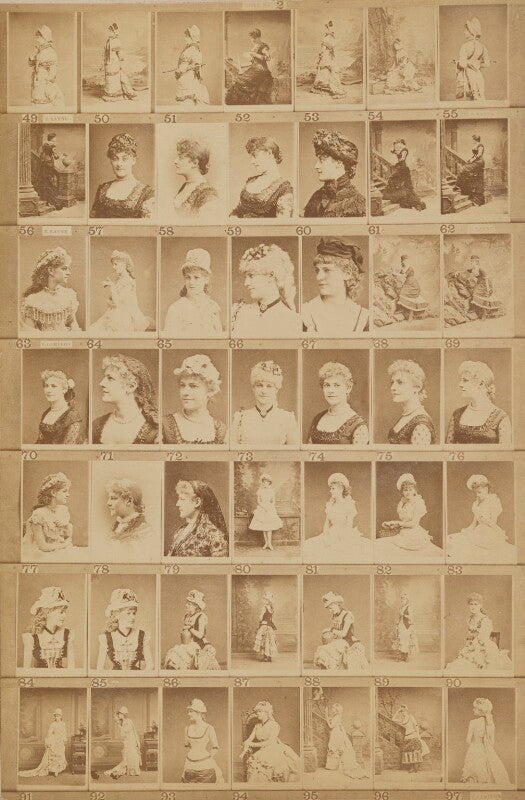 Eveleen rayne; violet cameron (violet lydia thompson) npg ax139902