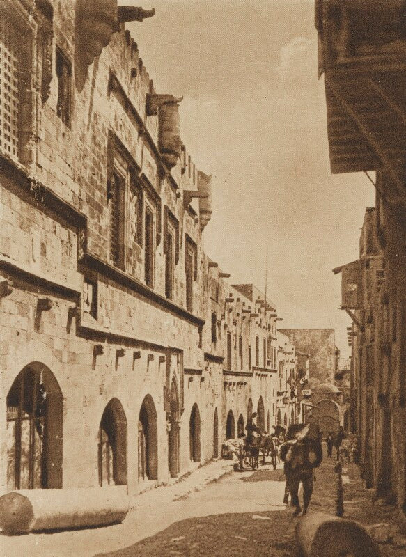 'rue des langues' (rhodes) npg ax183161