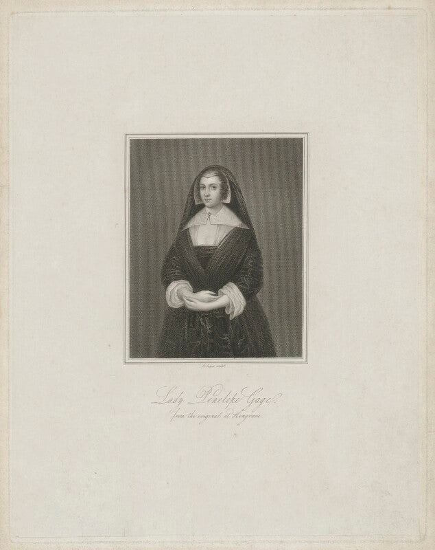 Penelope hervey (née darcy), lady hervey when lady gage npg d35745