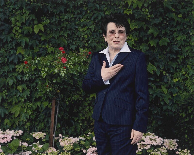 Billie jean king (née moffitt) npg p1357