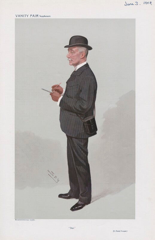 Sir daniel cooper, 2nd bt ('men of the day. no. 1121. "dan."') npg d45435