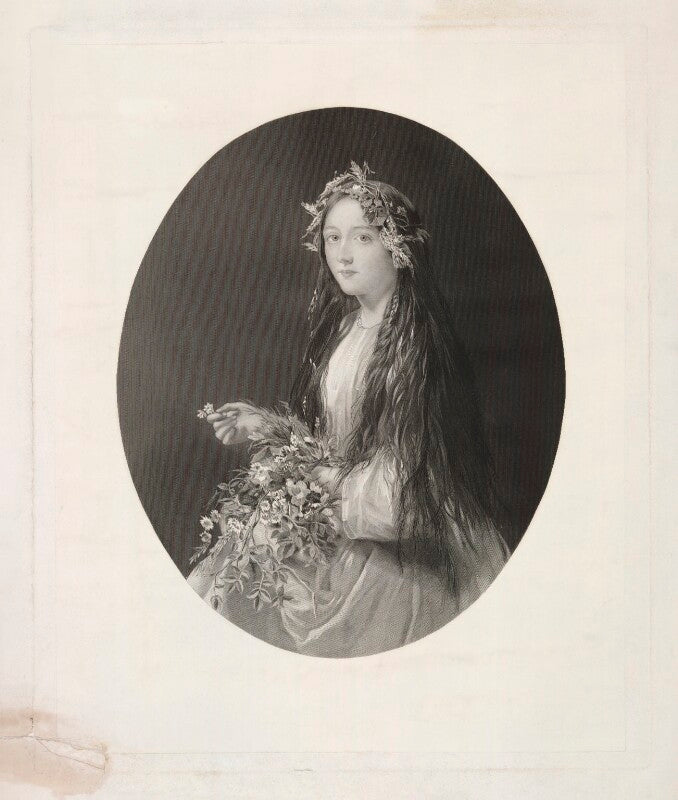 Unknown woman, formerly known as eleanora ('ellen') kean (née tree) as ophelia in 'hamlet' npg d36759