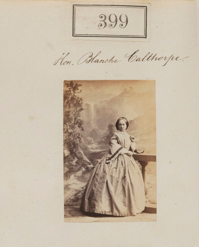 Hon. (frances) blanche anne feilden (née gough calthorpe) npg ax50151