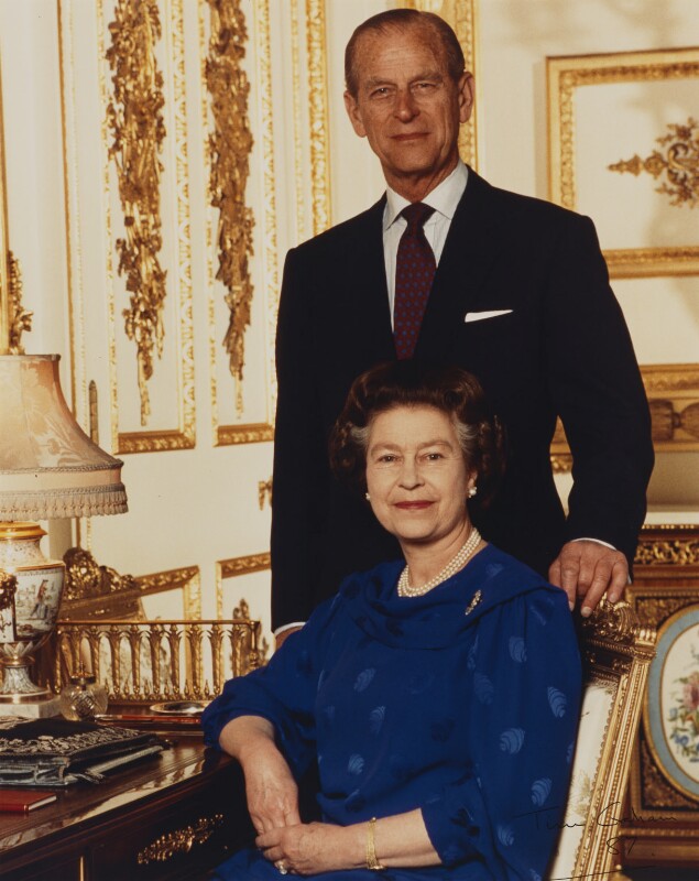 Queen elizabeth ii; prince philip, duke of edinburgh npg p1541