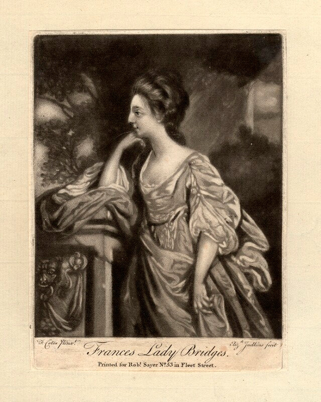 Frances (née fowler), lady bridges npg d857