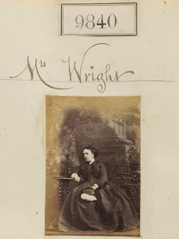Mrs wright npg ax59566