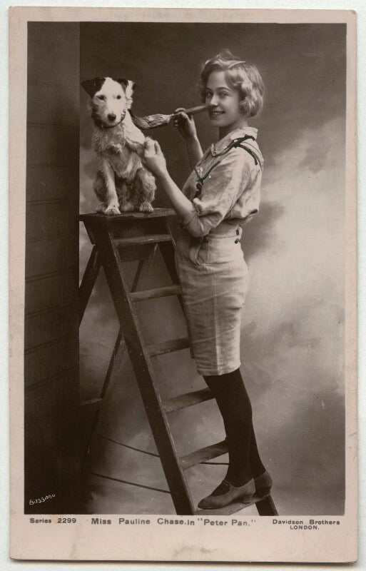 Pauline chase as peter pan in 'peter pan' npg x6002