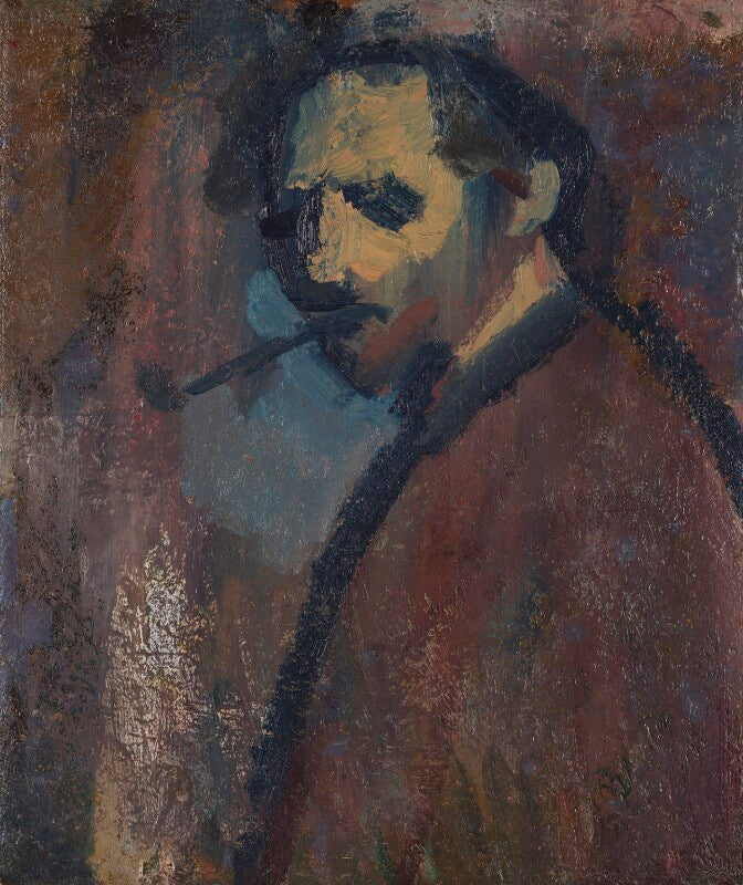 David bomberg ('self portrait with pipe') npg 6653