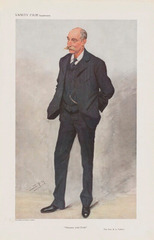 The hon. robert garnett tatlow ('men of the day. no. 1176. "finance and fruit."') npg d45490