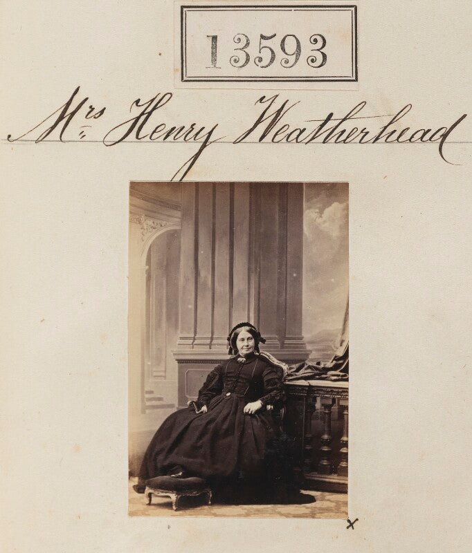 Mrs henry weatherhead npg ax63226