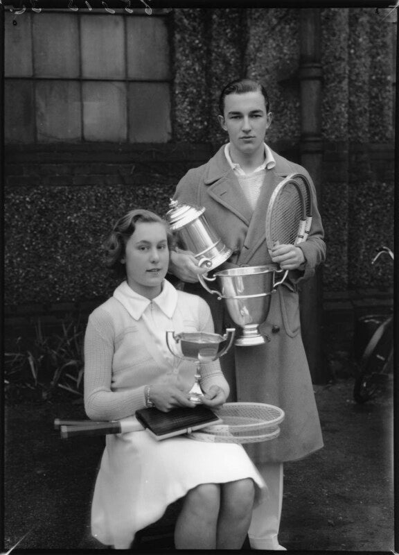 Barbara behr (née costerton); derek neville hardwick npg x154435