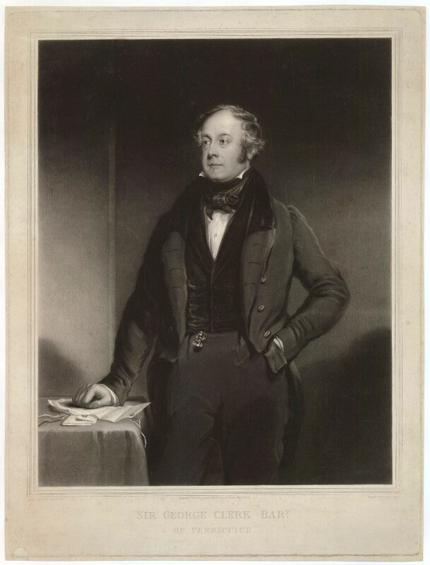 Sir george clerk, 6th bt npg d33400