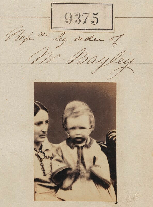'reproduction by orde of mr bayley' npg ax59181