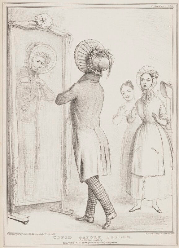 Cupid before psyche (henry brougham, 1st baron brougham and vaux) npg d41480