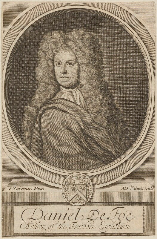 Daniel defoe npg d14278