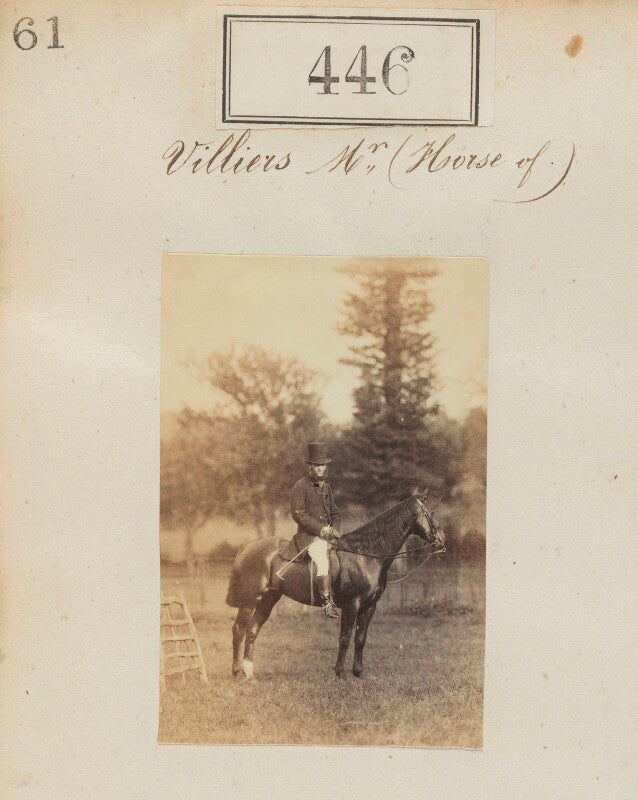 Horse of mr villiers (possibly mr villiers) npg ax50185