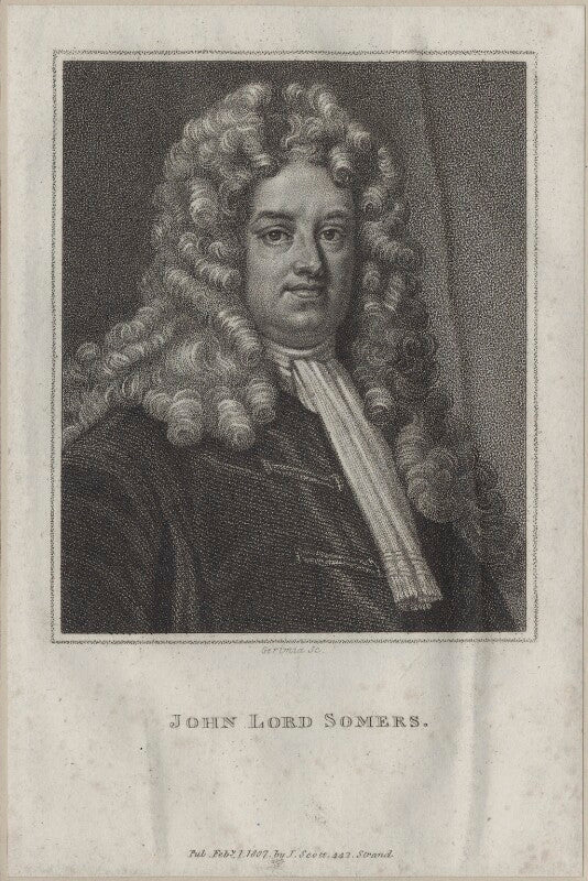 John somers, baron somers npg d31094
