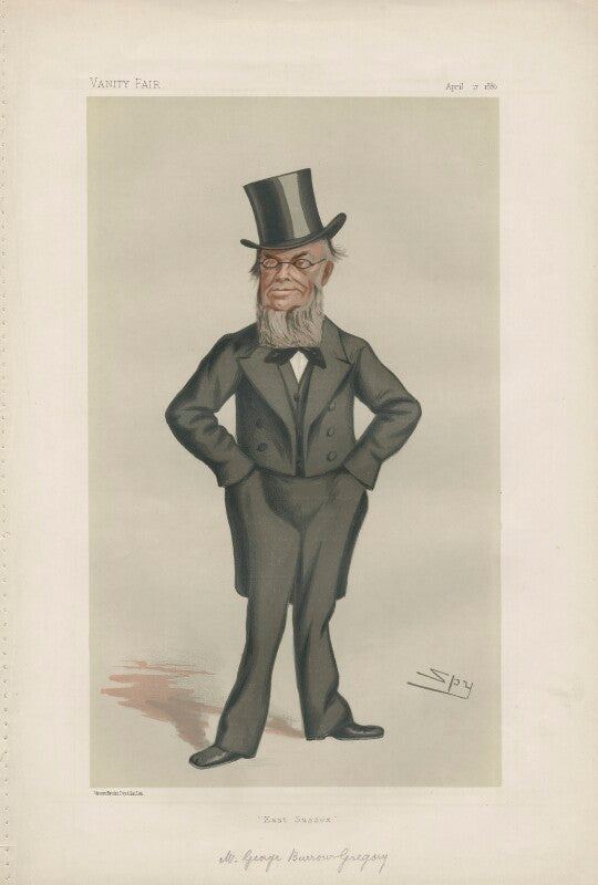 George burrow gregory ('statesmen. no. 324.') npg d43954