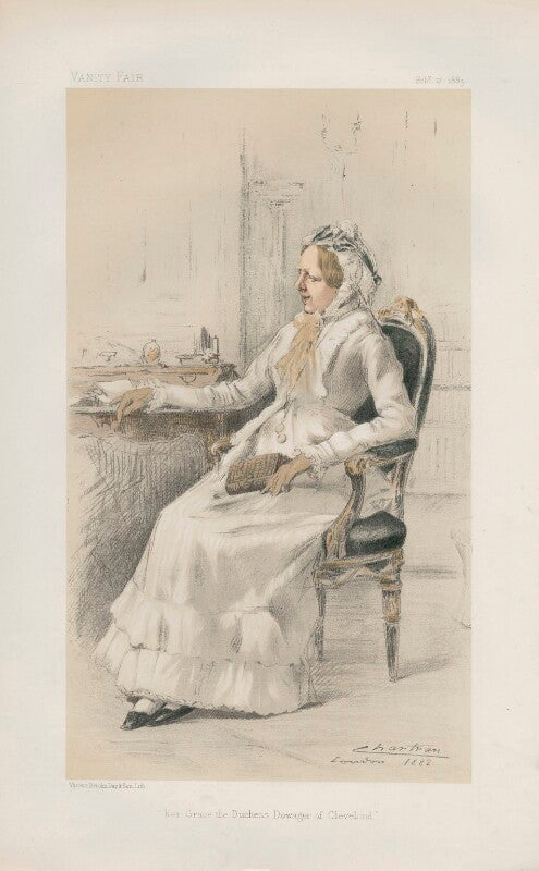 Grace caroline vane (née lowther), duchess of cleveland ('ladies. no. 1.') npg d44108