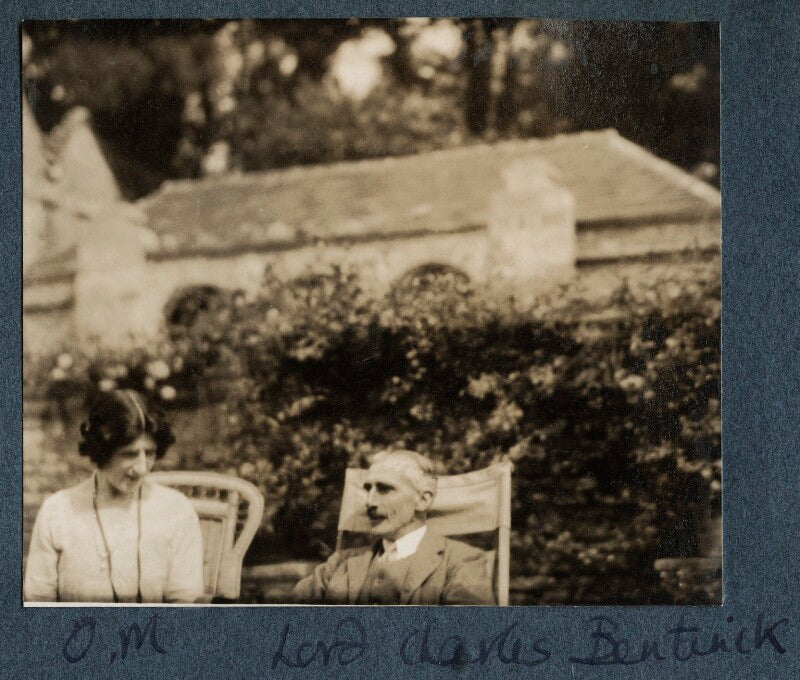 Lady ottoline morrell; lord charles cavendish bentinck npg ax142538