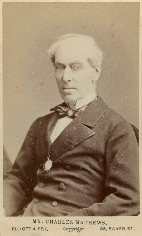 Charles james mathews npg ax46238