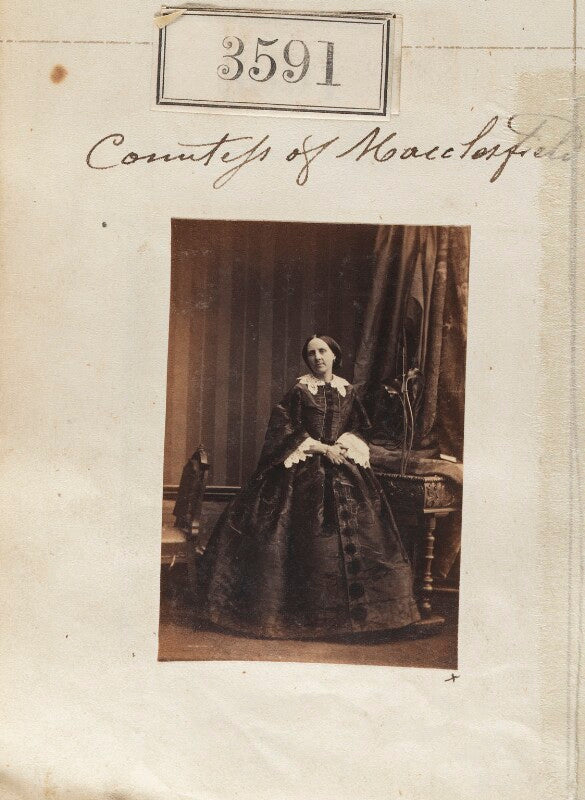 Mary frances (née grosvenor), countess of macclesfield npg ax52987