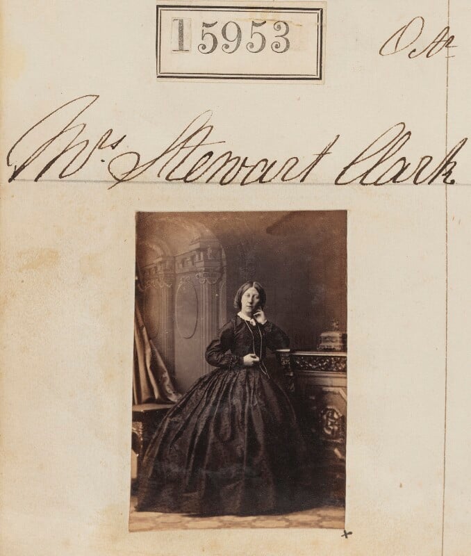 Mrs stewart clark npg ax63883