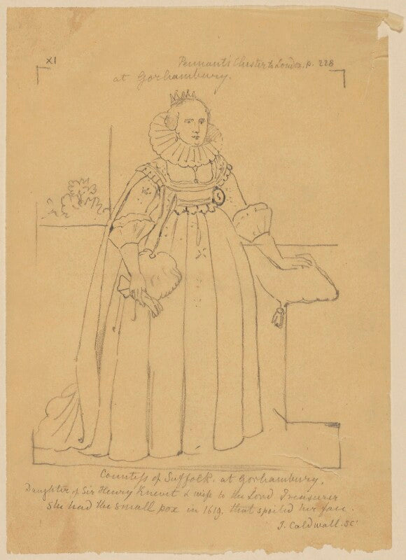 Possibly katherine howard (née knyvett), countess of suffolk npg d37