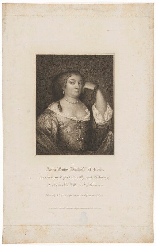 Anne hyde, duchess of york npg d32758