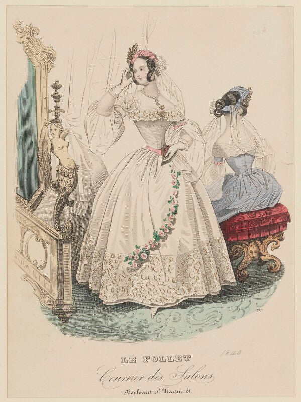Ball dress, may 1839 npg d47854